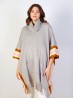 Super Soft Turtle Neck Poncho W/ Pockets and Sleeves